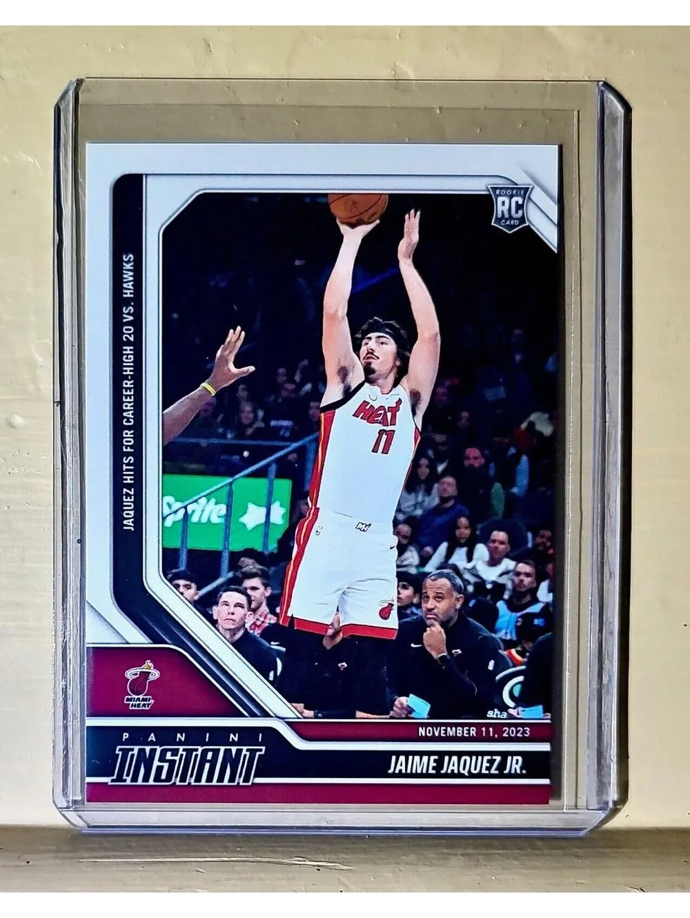 Jaime Jaquez Jr. 2023-24 Panini #63 NBA Rookie Basketball Card Heat 1 of 183